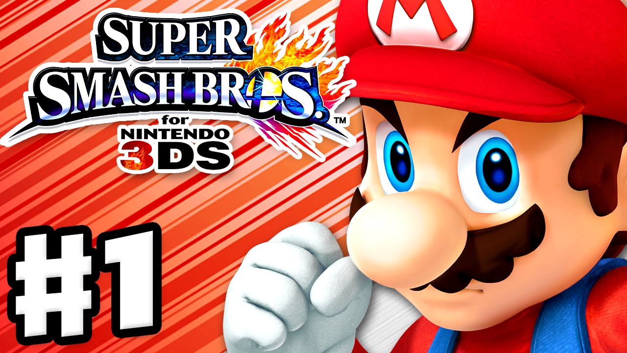 Super Smash Bros. 3DS - Gameplay Walkthrough Part 1 - Mario! (Nintendo 3DS Gameplay)