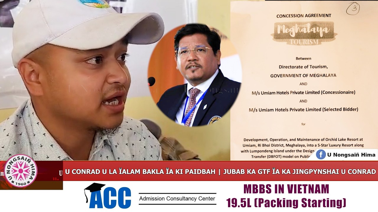 U CONRAD U LA &Iuml;ALAM BAKLA &Iuml;A KI PAIDBAH | JUBAB KA GTF &Iuml;A KA JINGPYNSHAI U CONRAD