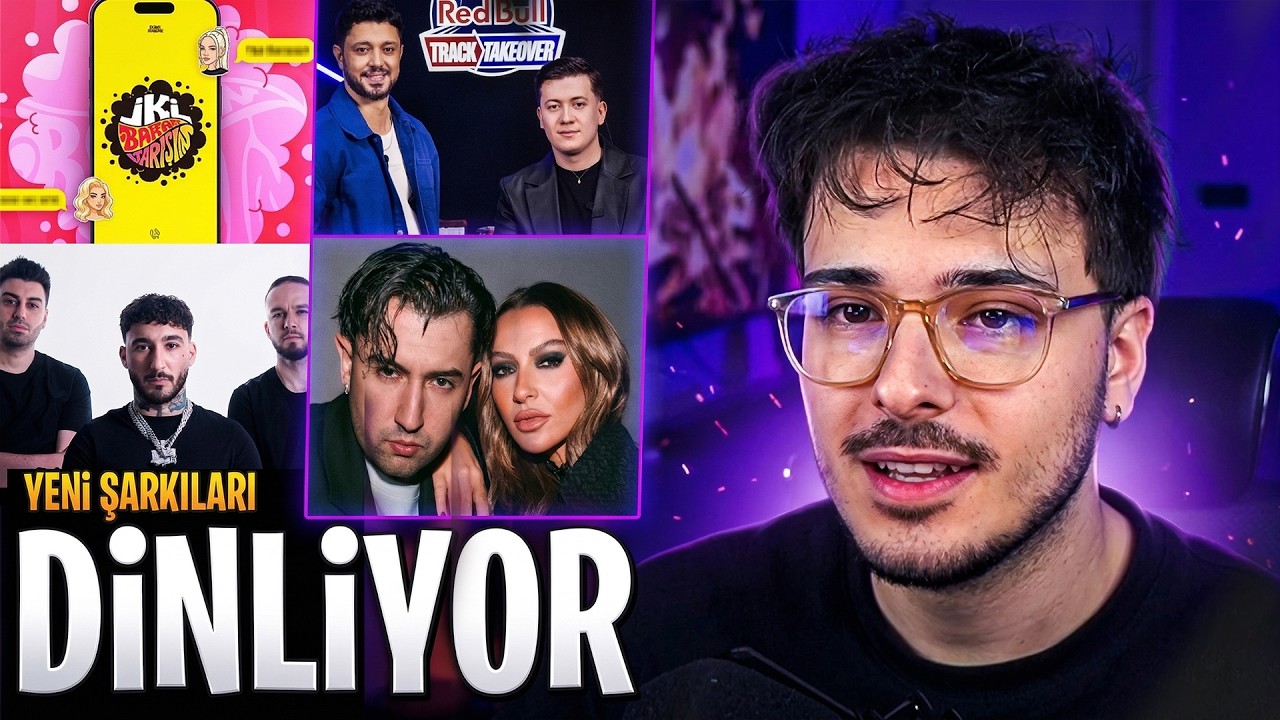 Baran Son &Ccedil;ıkan Şarkıları Dinliyor (Uzi,Murat Boz Poizi,Hadise Motive,Organize,Jefe,Bekom,Kava)