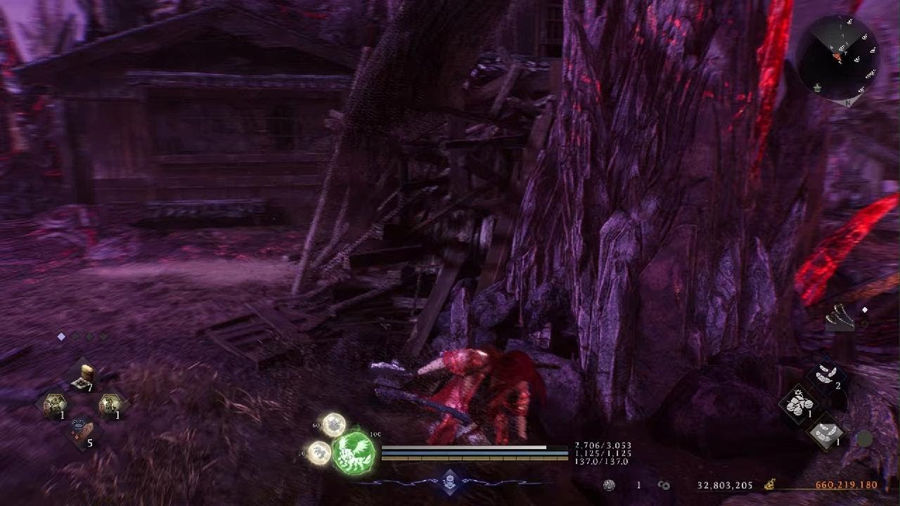 Nioh 3_고토고쇼 지붕 올라가기