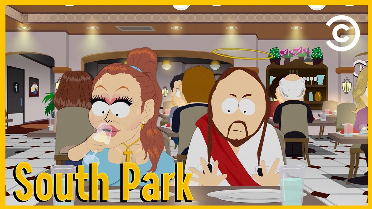 Jesus beim Abendmahl mit den christlichen Fundamentalisten | South Park | Comedy Central