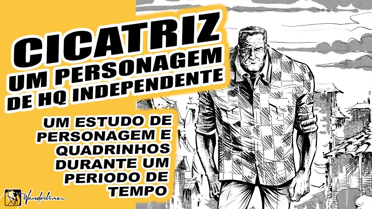 cicatriz um personagem de hq independente 