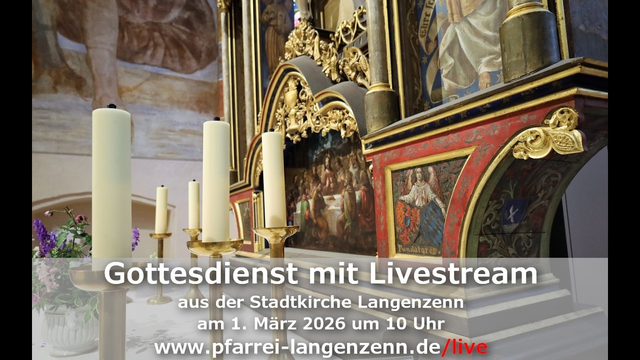 Gottesdienst am Sonntag Reminiszere