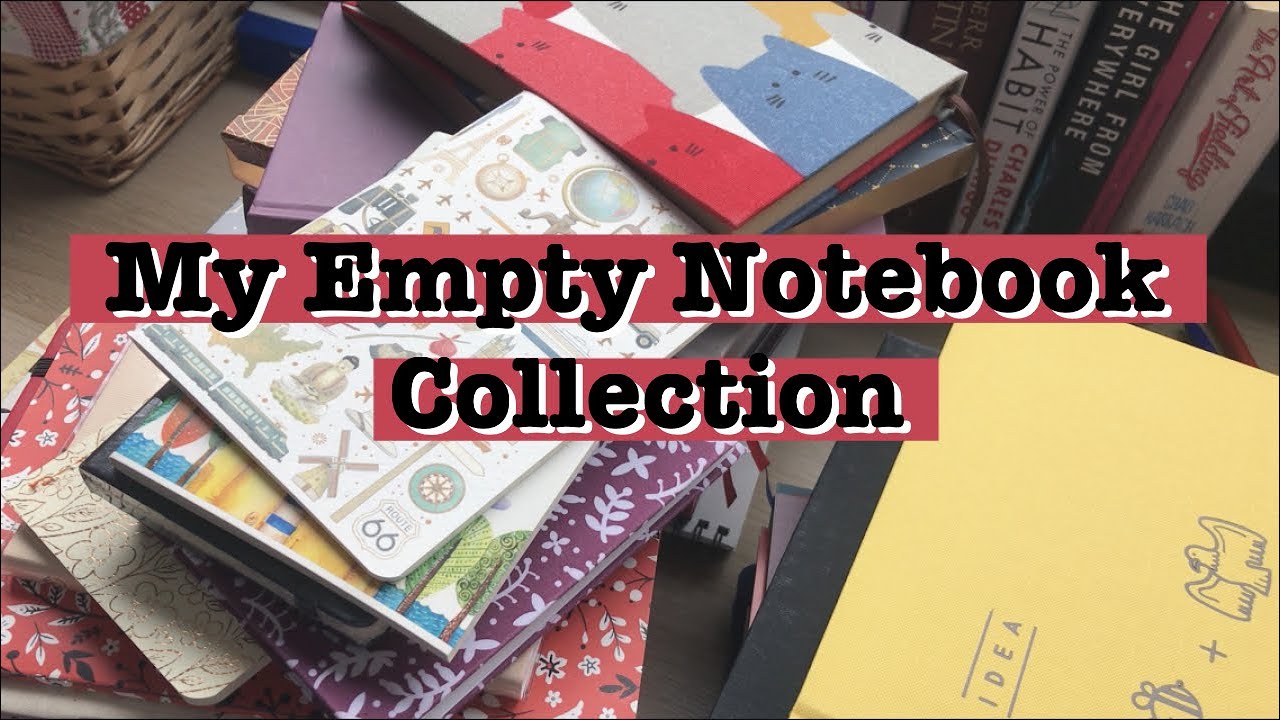 My Empty Notebook Collection | Korean, Dutch, UK Stationery