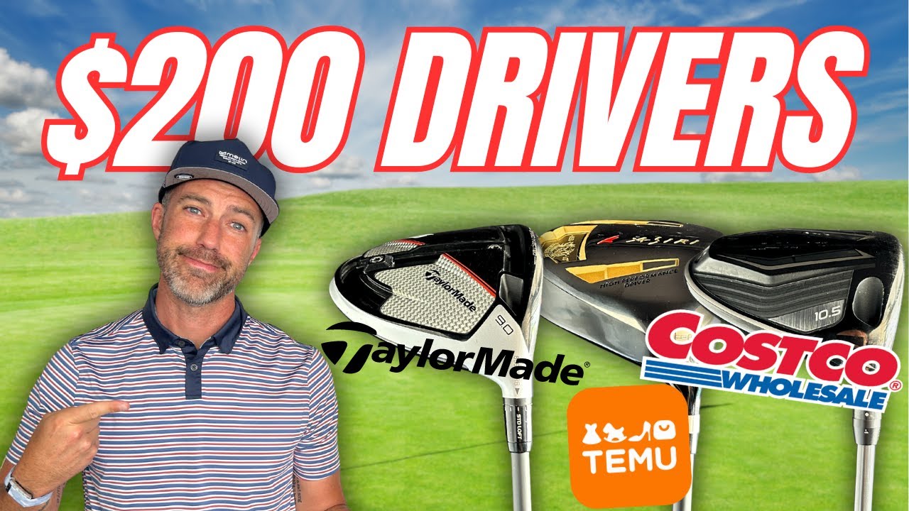 3 БЮДЖЕТНЫХ ДРАЙВЕРА: Kirkland, Temu и TaylorMade