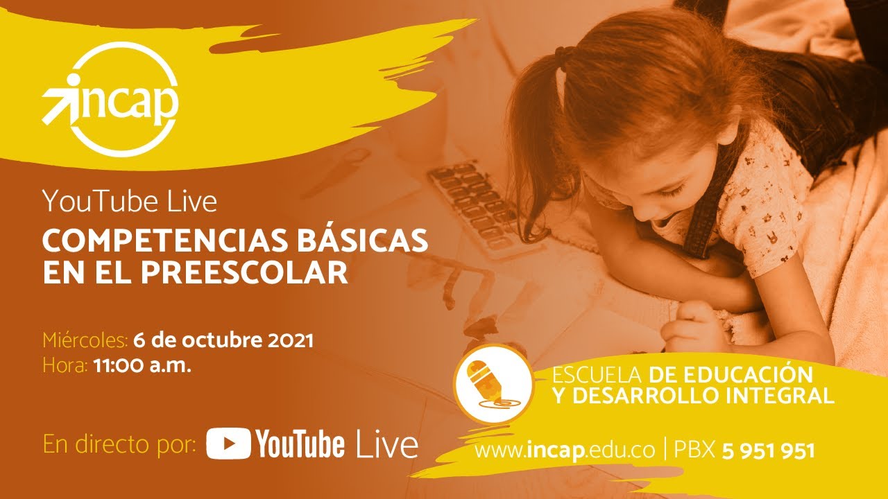 COMPETENCIAS BÁSICAS EN EL PREESCOLAR | INCAP