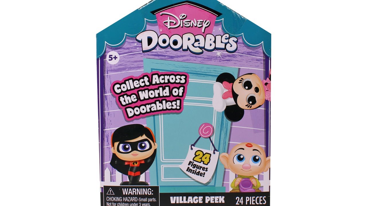 Disney Doorables Village Peek Series 6, 7 and 8 Unboxing Review