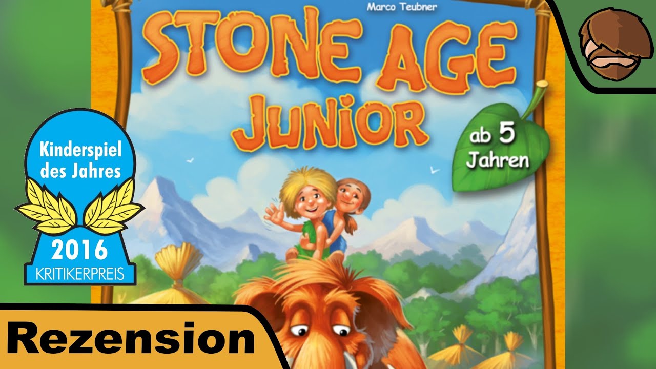 Stone Age Junior (Kinderspiel des Jahres 2016) - Brettspiel - Board Game - Review