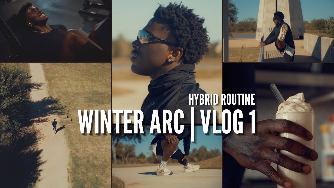 WEEK IN THE LIFE| HYBRID TRAINING | ❄️WINTER ARC VLOG 001