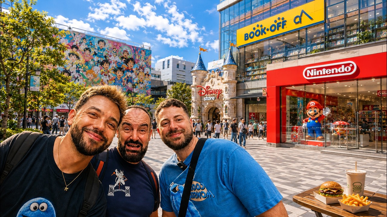 Shopping Geek à TOKYO Nintendo Store, BookOff, Disney Store & plus