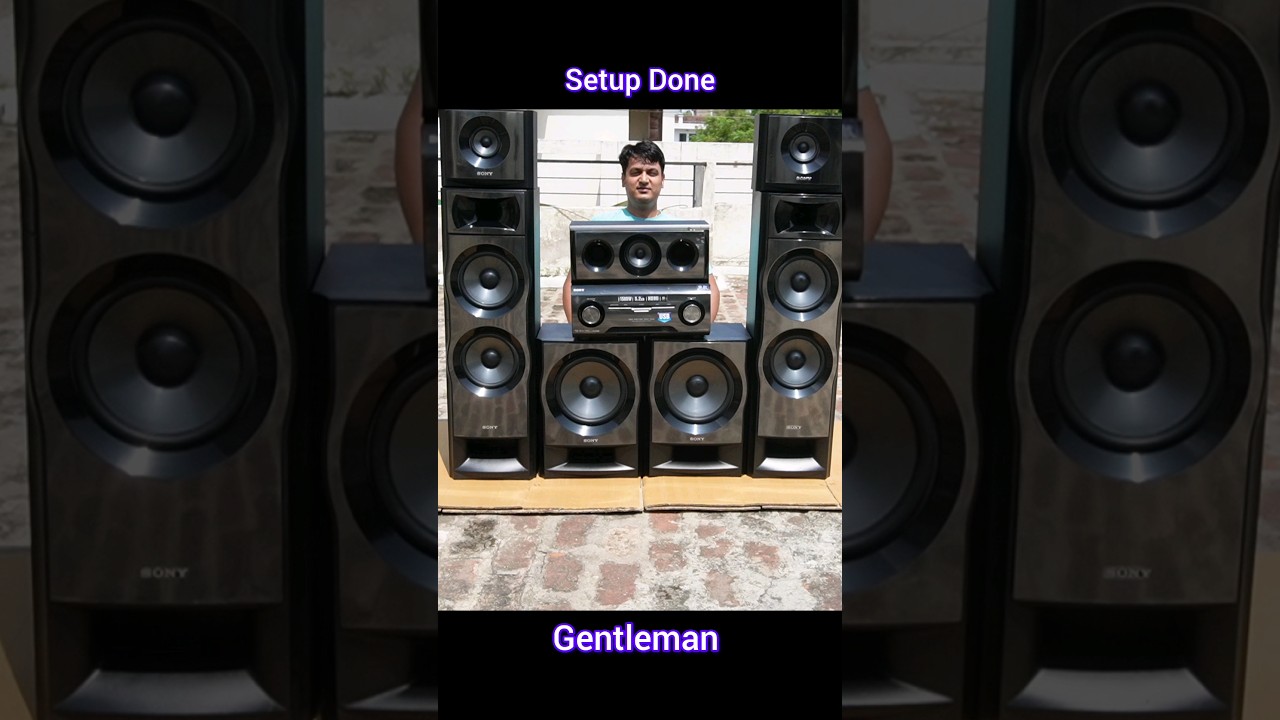 sony ht-m5 . the muteki powerful system setup.#hifi #shorts