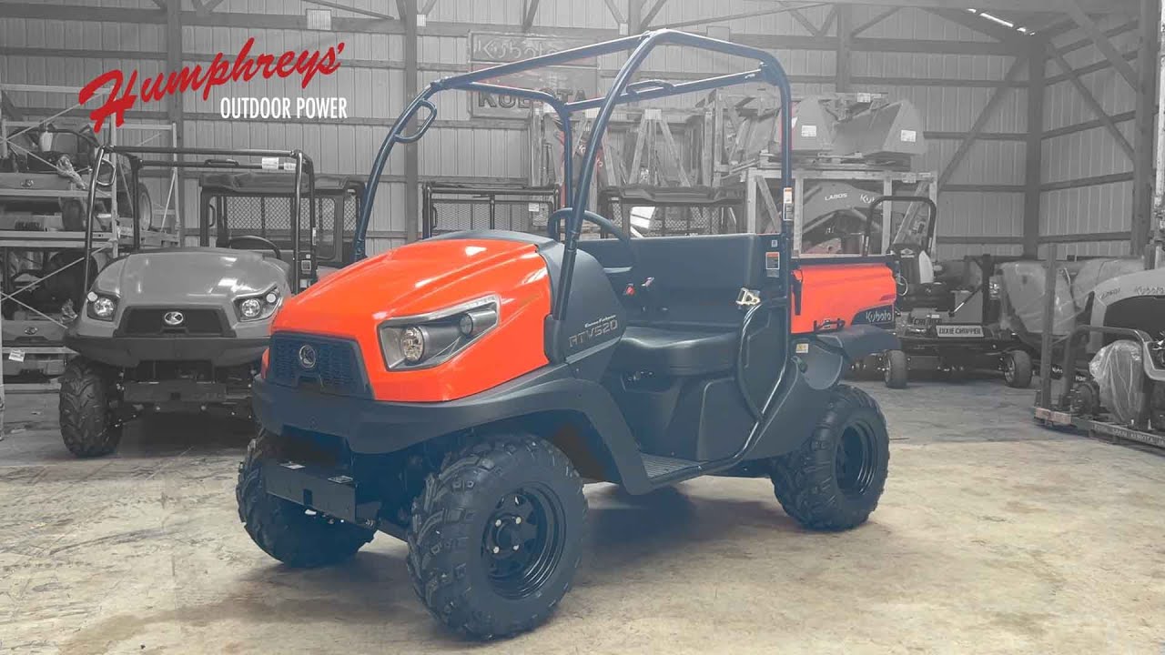 Маленький, но мощный: Kubota RTV 520