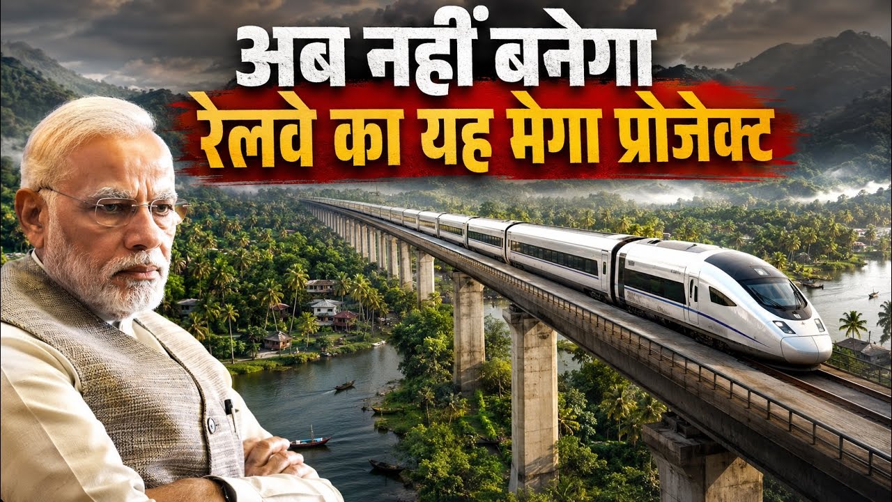 This Massive Railway Mega Project Is Now Scrapped By Government