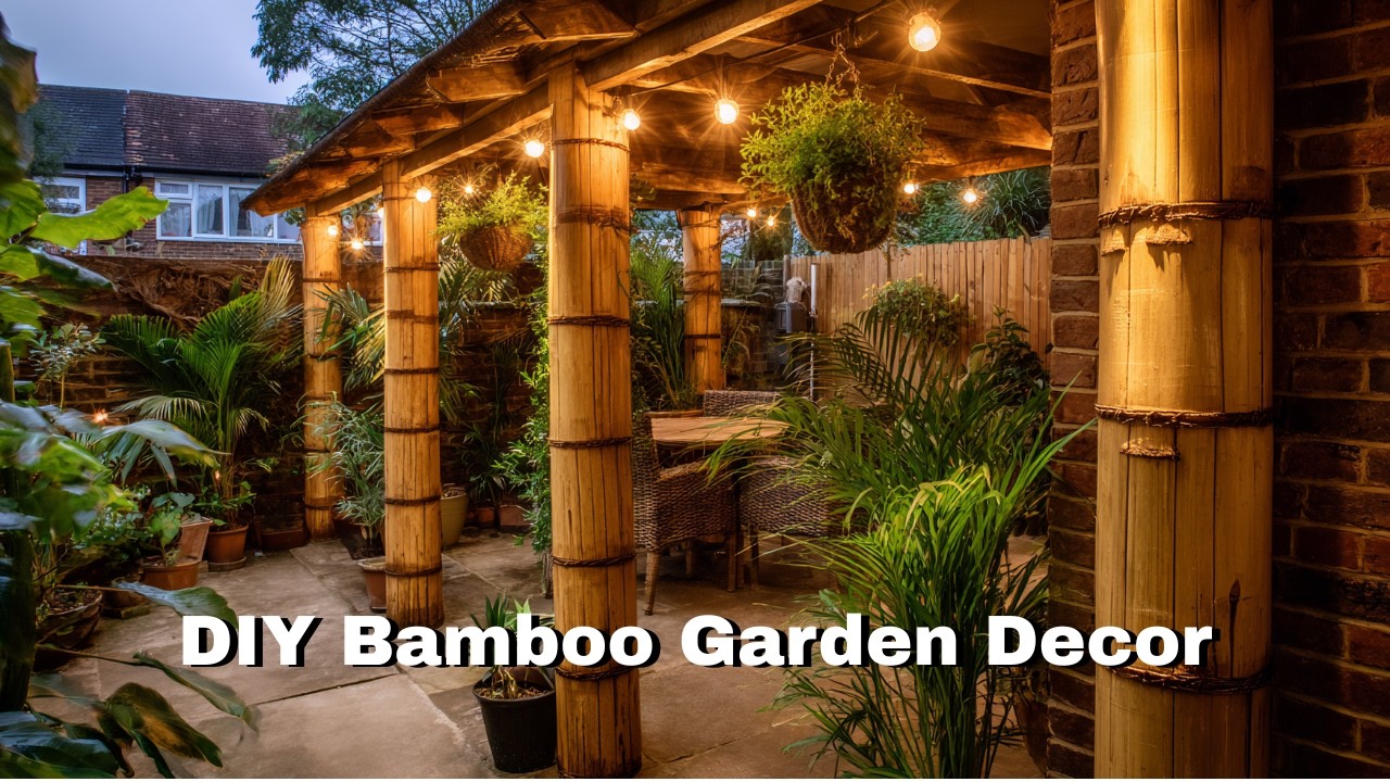 DIY Bamboo Garden Decor: Upcycled Ideas for a Natural Outdoor Retreat