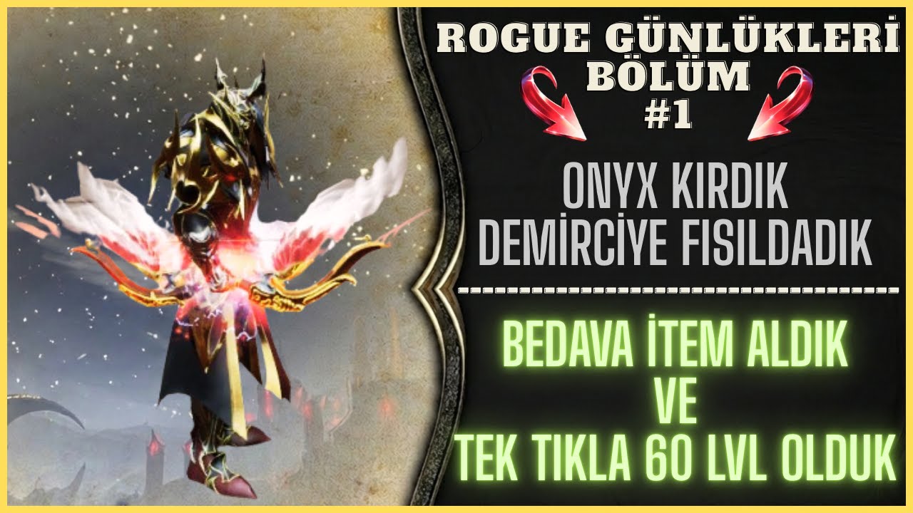ROGUE GÜNLÜKLERİ #1 | YENİ SERİ İLK GÜNLERİMİZ :) | Rise Online Galia