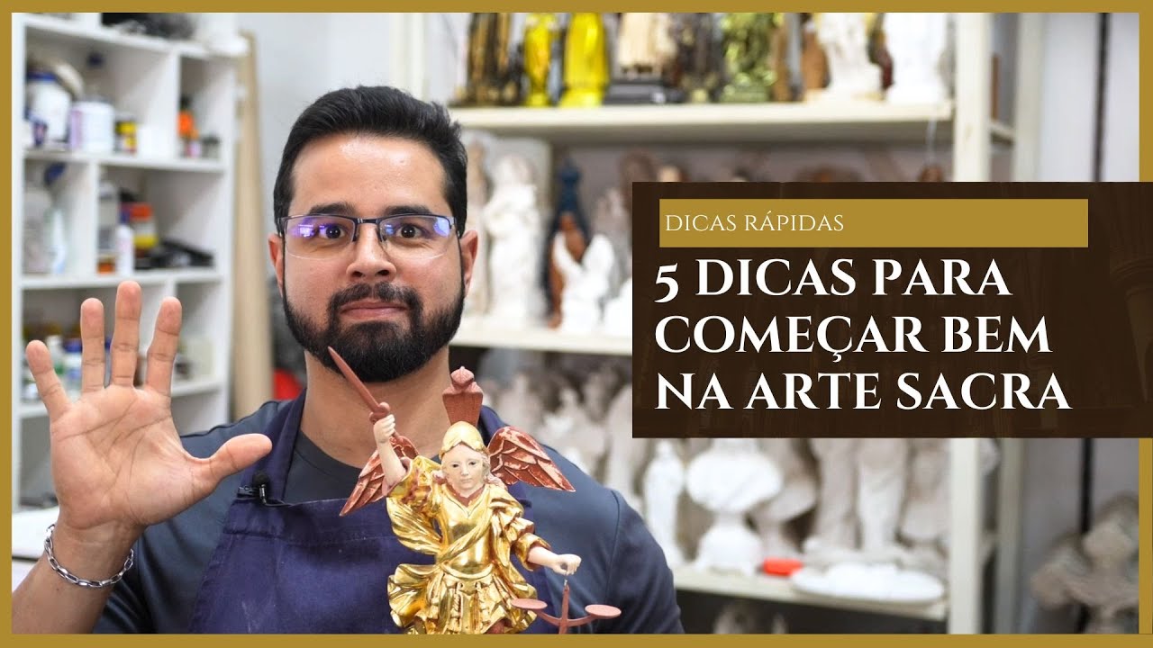5 Passos Essenciais para Come&ccedil;ar na Arte Sacra