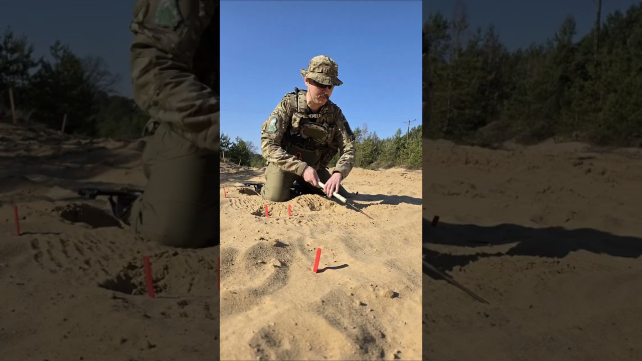 Miny to poważny problem! Szkolenie z wykrywania i pokonywania p&oacute;l minowych z RZ TacKits.