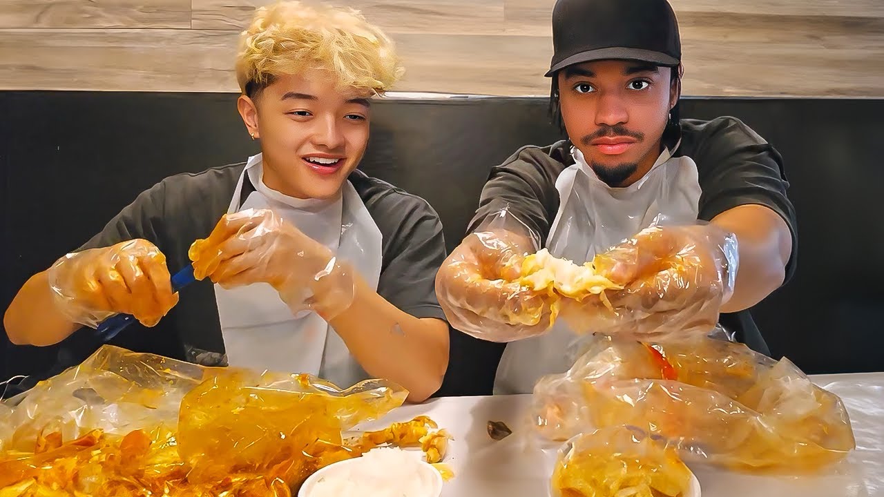 JasonTheWeen Seafood Boil MUKBANG..