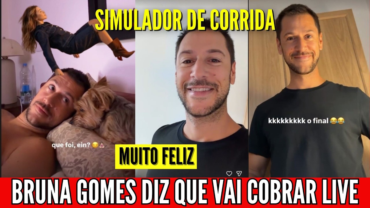 BERNARDO COMPRA SIMULADOR DE CORRIDA PARA TREINAR