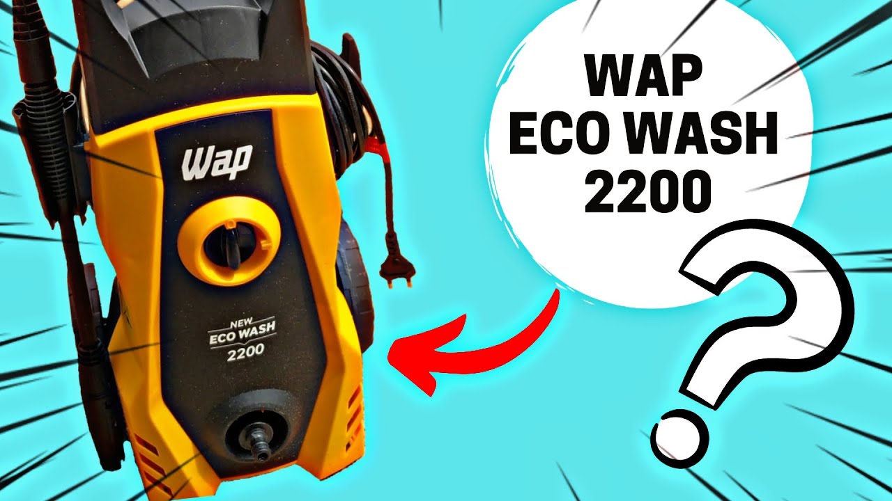 Wap 2200 1700w lavadora de alta pressão