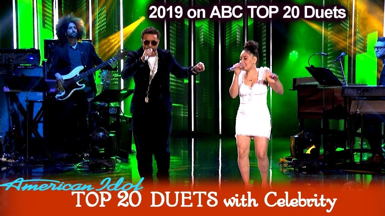Bumbly & Shaggy Duet &ldquo;Angel&rdquo; Spanish Part LOTS OF FUN | American Idol 2019 TOP 20 Celebrity Duets