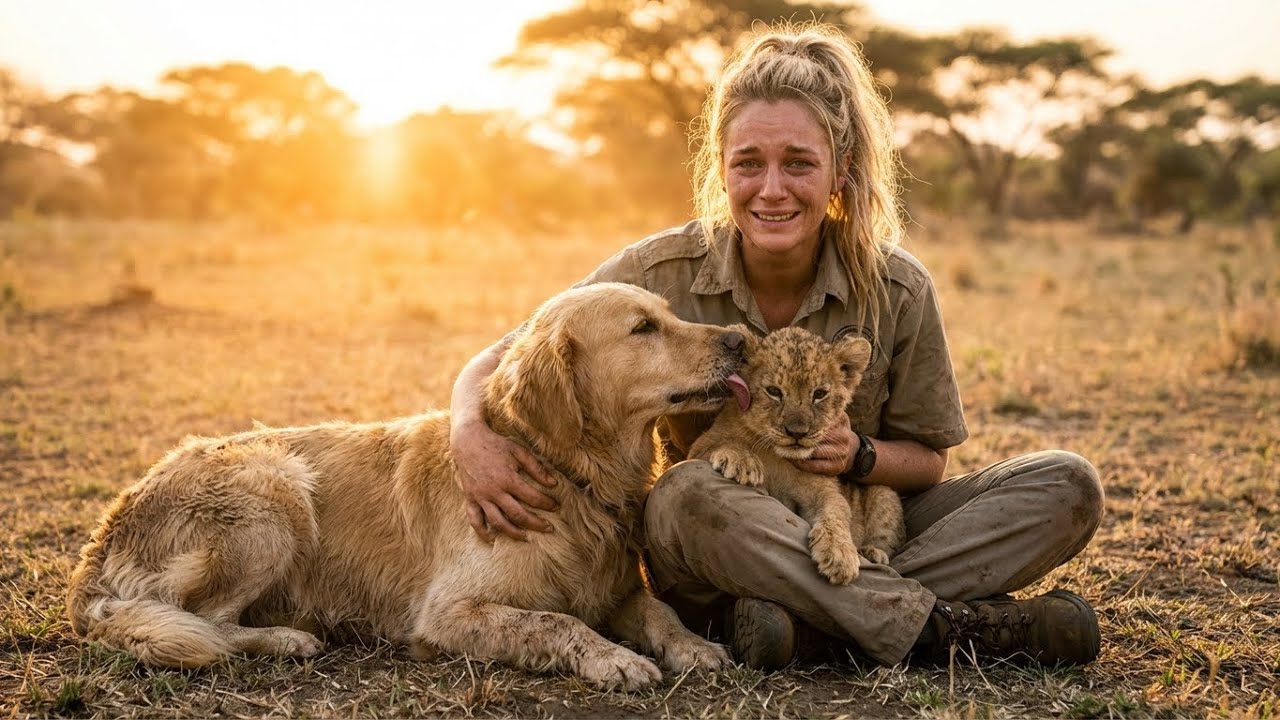 Rescuing a Baby Lion Found by a Stray Dog in a Deep Hole – The Bond Amazed Everyone