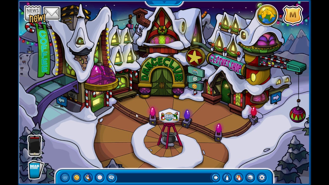Club Penguin Holiday Party 2016 Cheats