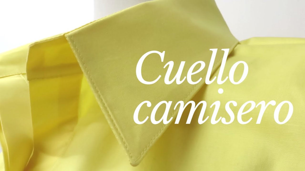 CUELLO CAMISERO FÁCIL DE HACER
