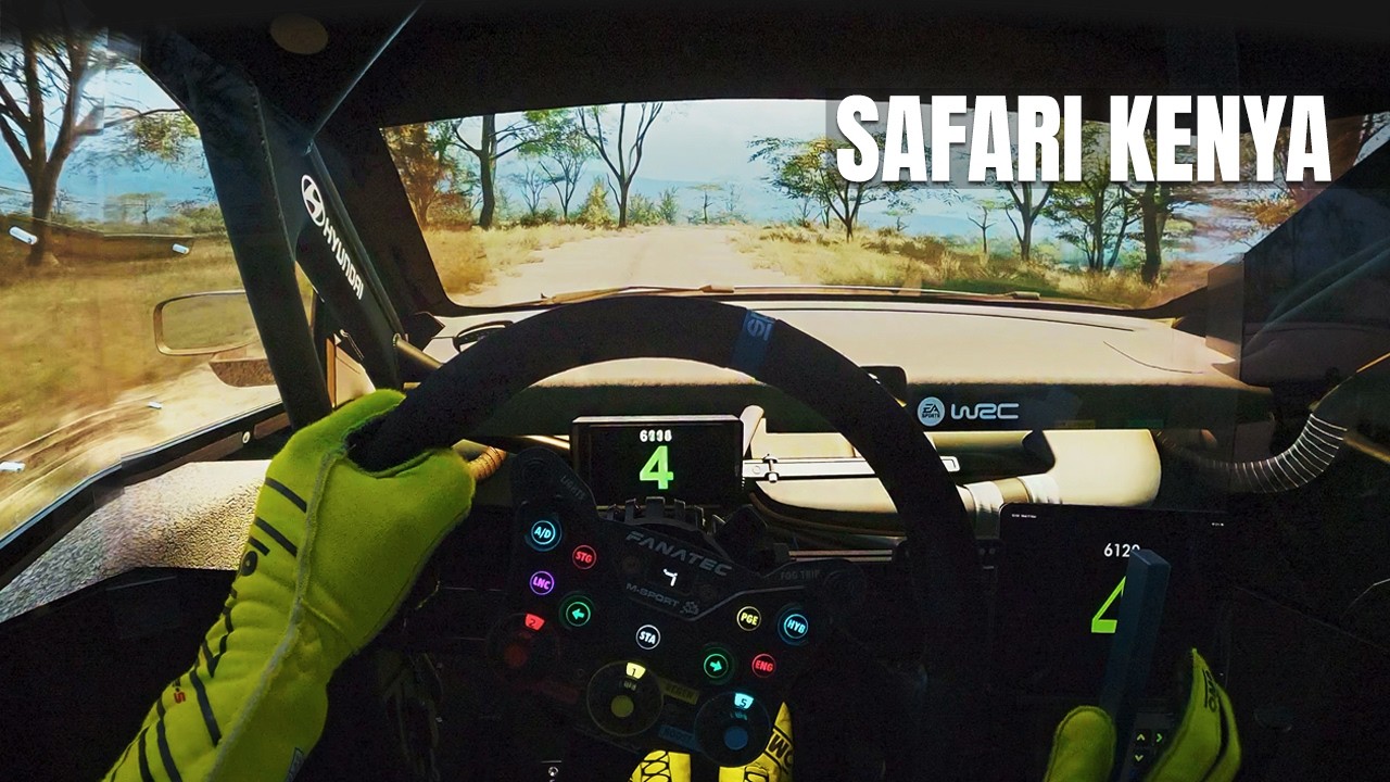 Safari Rally Kenya is BRUTAL - Soysambu Stage POV | EA SPORTS WRC