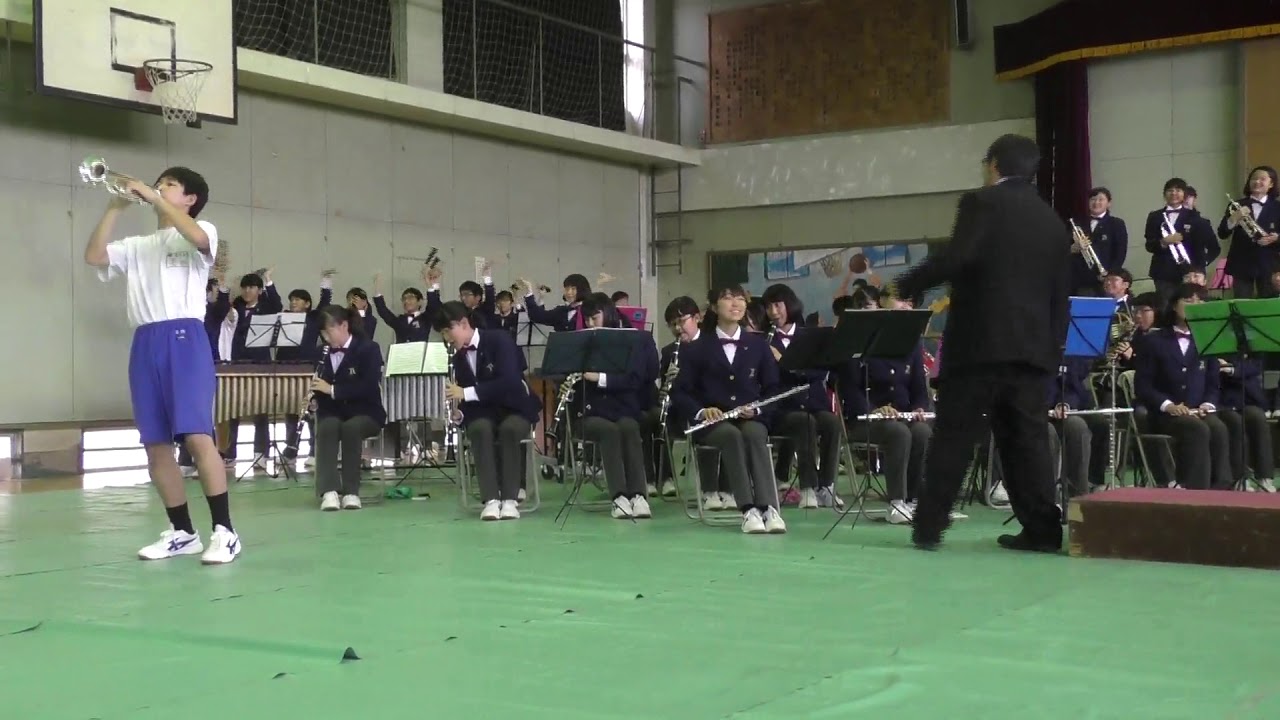 川口市立青木中学校吹奏楽部【Let's Swing!!】