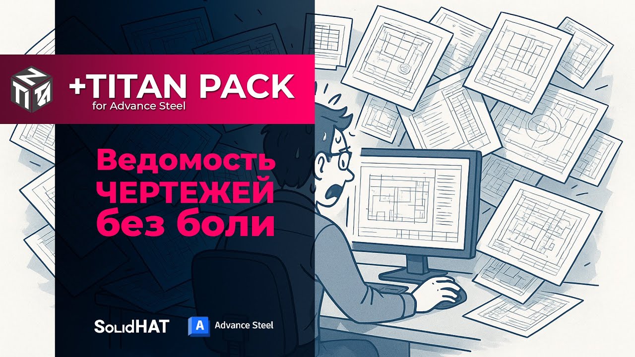 Ведомость чертежей без боли. Сила новой версии Titan и шаблонов Titan Pack