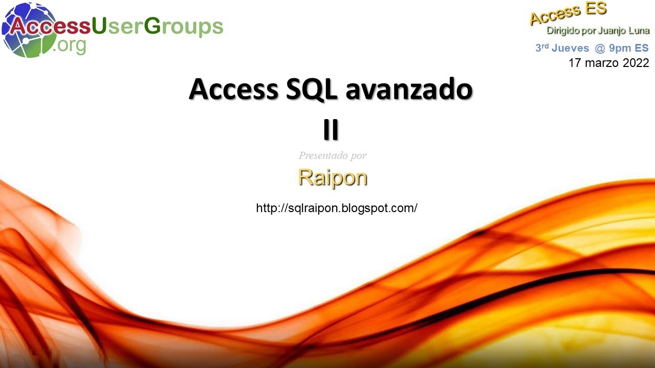 ESP: Access SQL Avanzado, parte II
