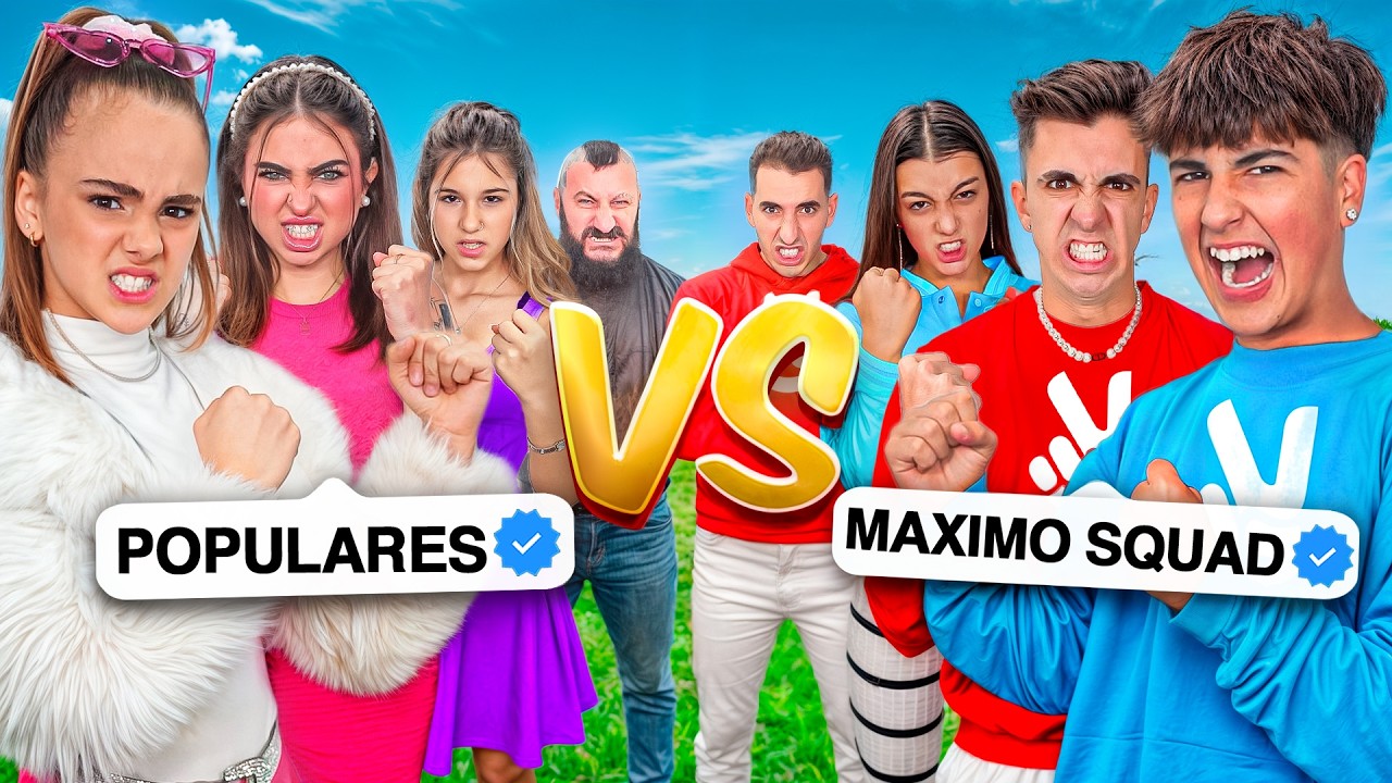 PANDILLA DE LA NI&Ntilde;A POPULAR vs MAXIMO SQUAD! *competicion &eacute;pica!*