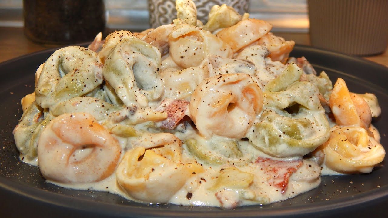 Τορτελίνι Αλά Κρεμ 🥰 Tortellini ala creme - Konstantina's kitchen