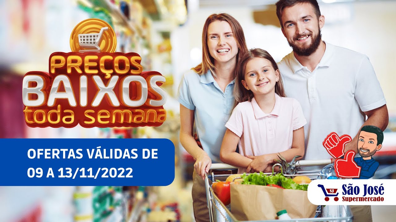 São José SUPERMERCADO SOROCABA Melhor OFERTA e PREÇO (09 a 13/11/22)