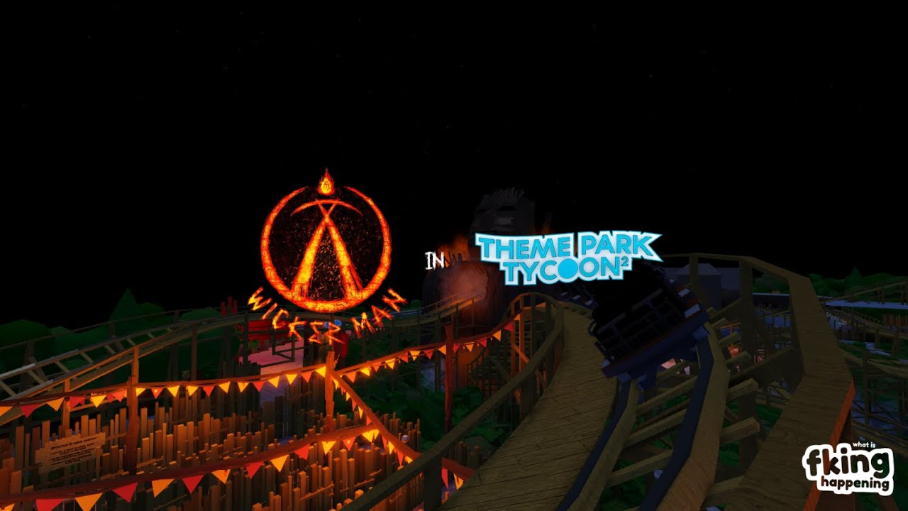 🎢 The BEST Wickerman In Theme Park Tycoon 2?! | By Jakesnake0308 | Showcase