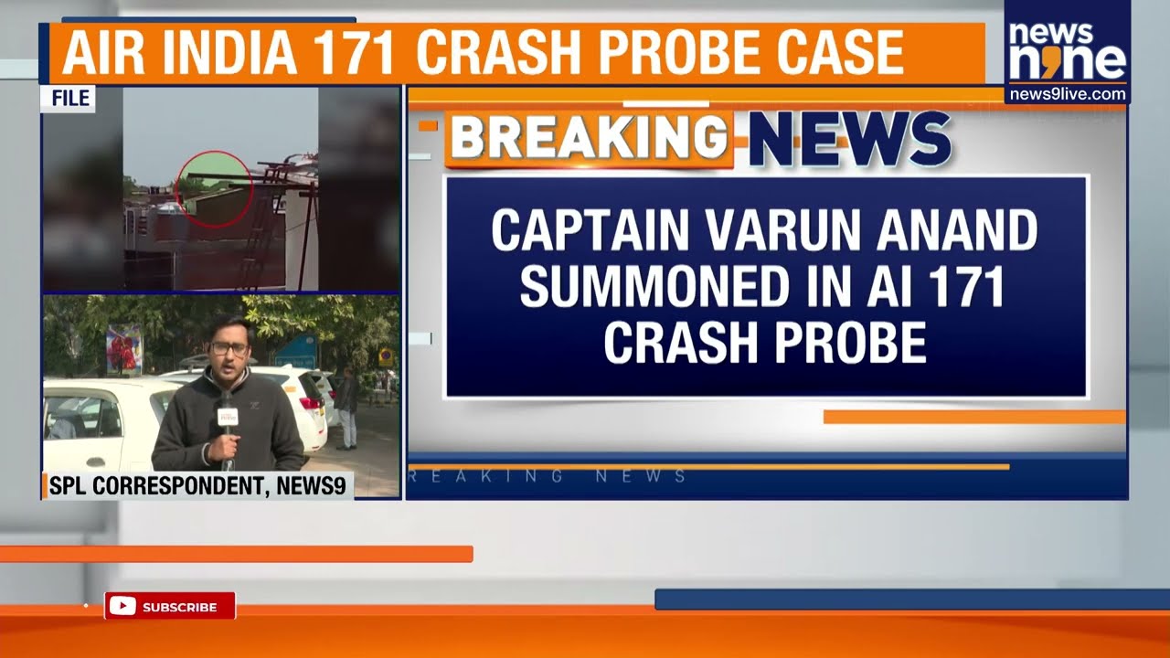 Air India 171 Crash Probe Case: FIP Sends Legal Notice To AAIB Over Summons To Captain Varun Anand