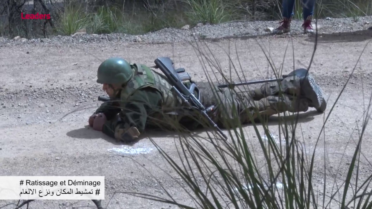 Une grande compétence de l'armée tunisienne a Djebel chaambi