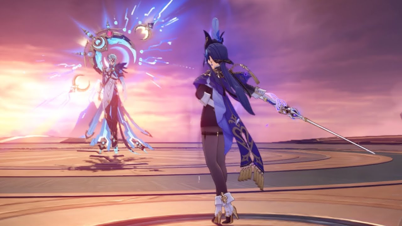 ［原神］クロリンデ単騎で博士「偽月の異端者」ドットーレ戦［Genshin Impact］