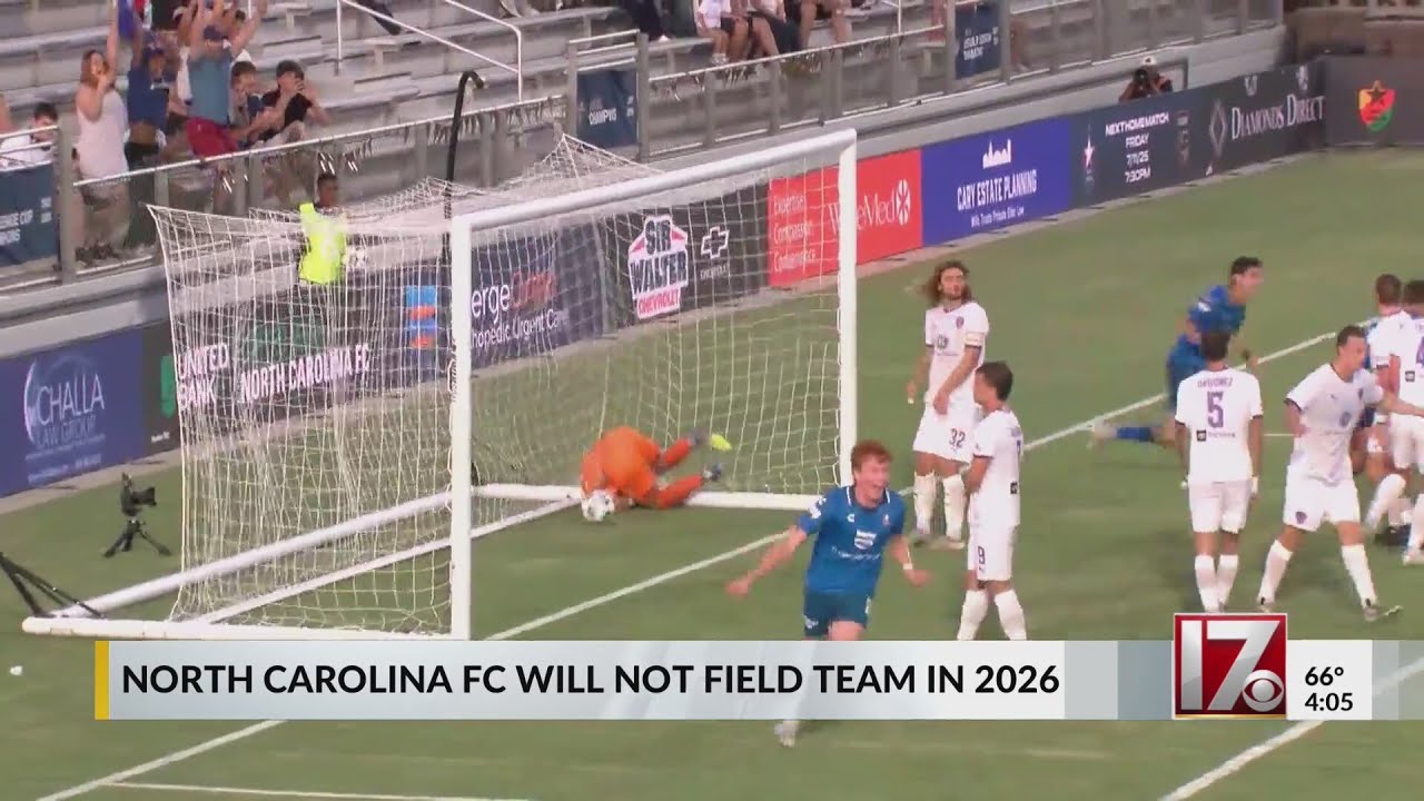 North Carolina FC will not field team in 2026