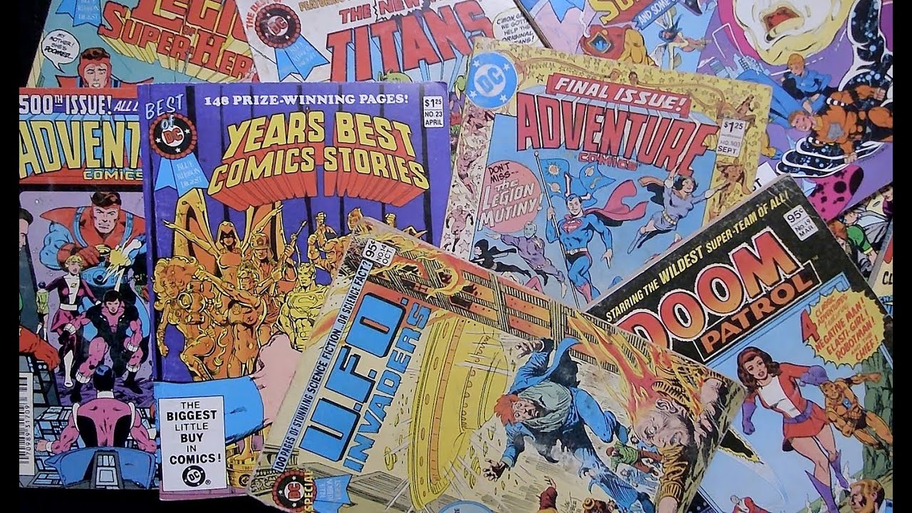 Великолепные DC Digest начала 1980-х!