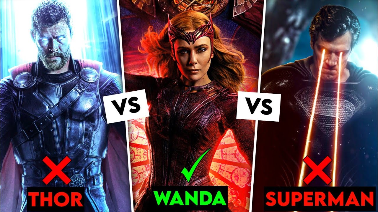 Thor Vs Scarlet Witch Vs Superman | In Hindi | SUPERHERO STUD10S
