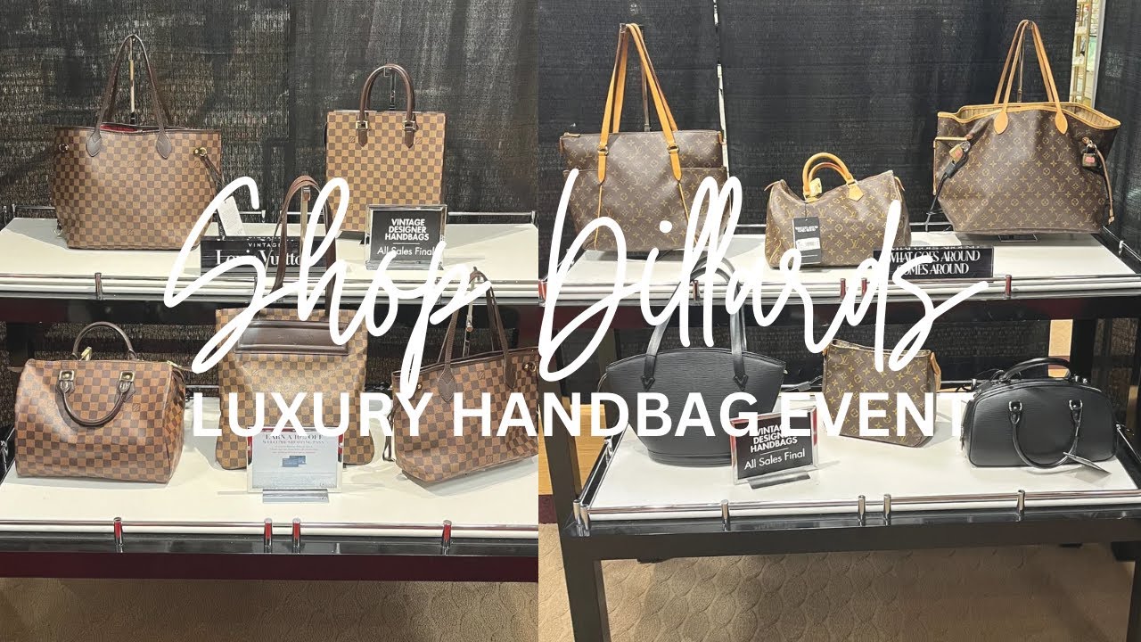 Dillard’s Luxury Handbag Event | Louis Vuitton | Gucci | Saint Laurent #luxury #shopping