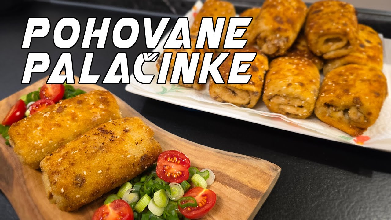 DVA SPECIJALNA fila za slane pohovane palačinke recept