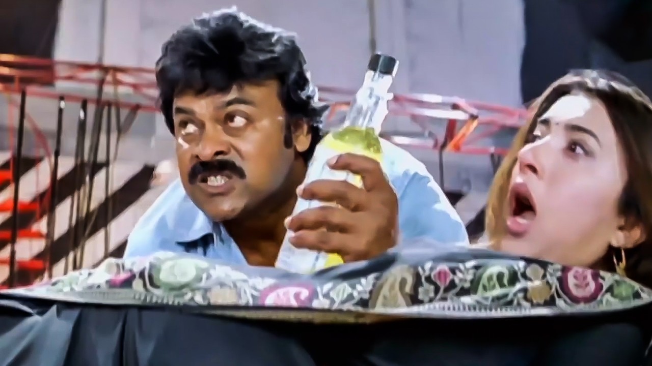 Chiranjeevi Saves Sakshi Sivanand | Ramya Krishnan | Iddaru Mitrulu Movie Scenes
