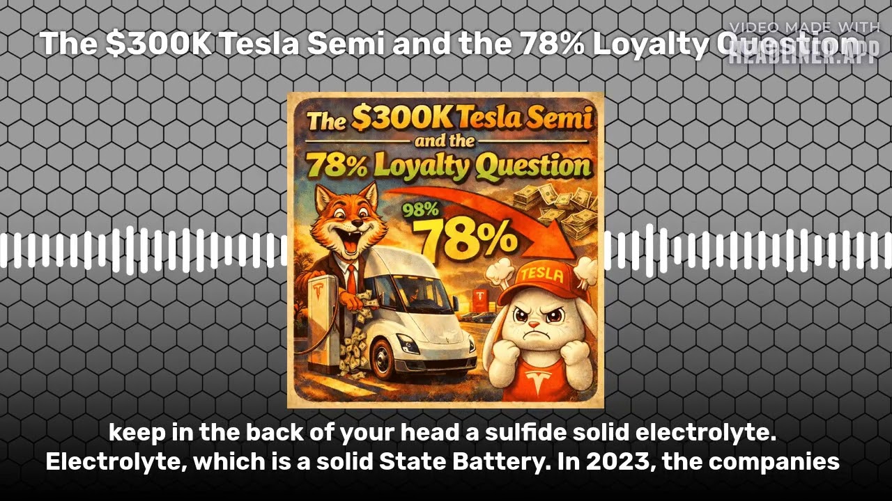 The $300K Tesla Semi and the 78% Loyalty Question | Kilowatt: A Podcast about Electric Vehicles