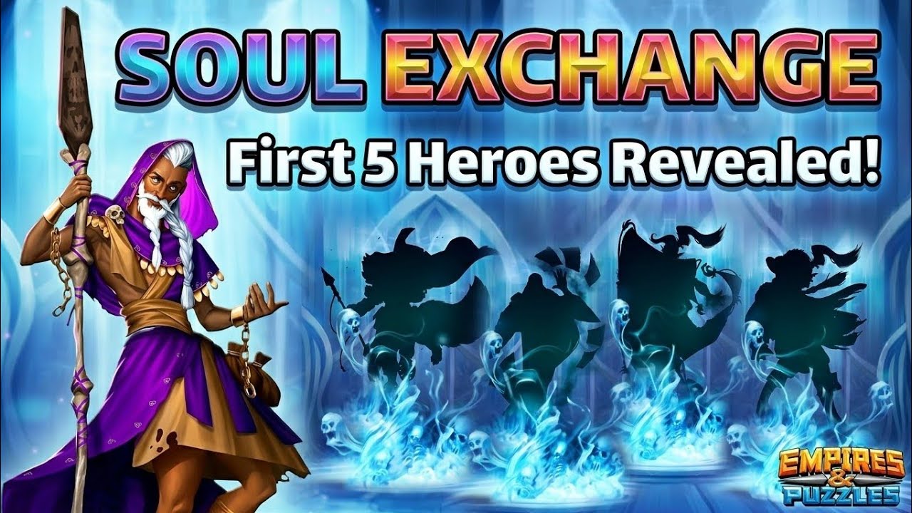SOUL EXCHANGE: Первые 5 героев раскрыты! Сколько они будут стоить и кто стоит своих денег?..🤔