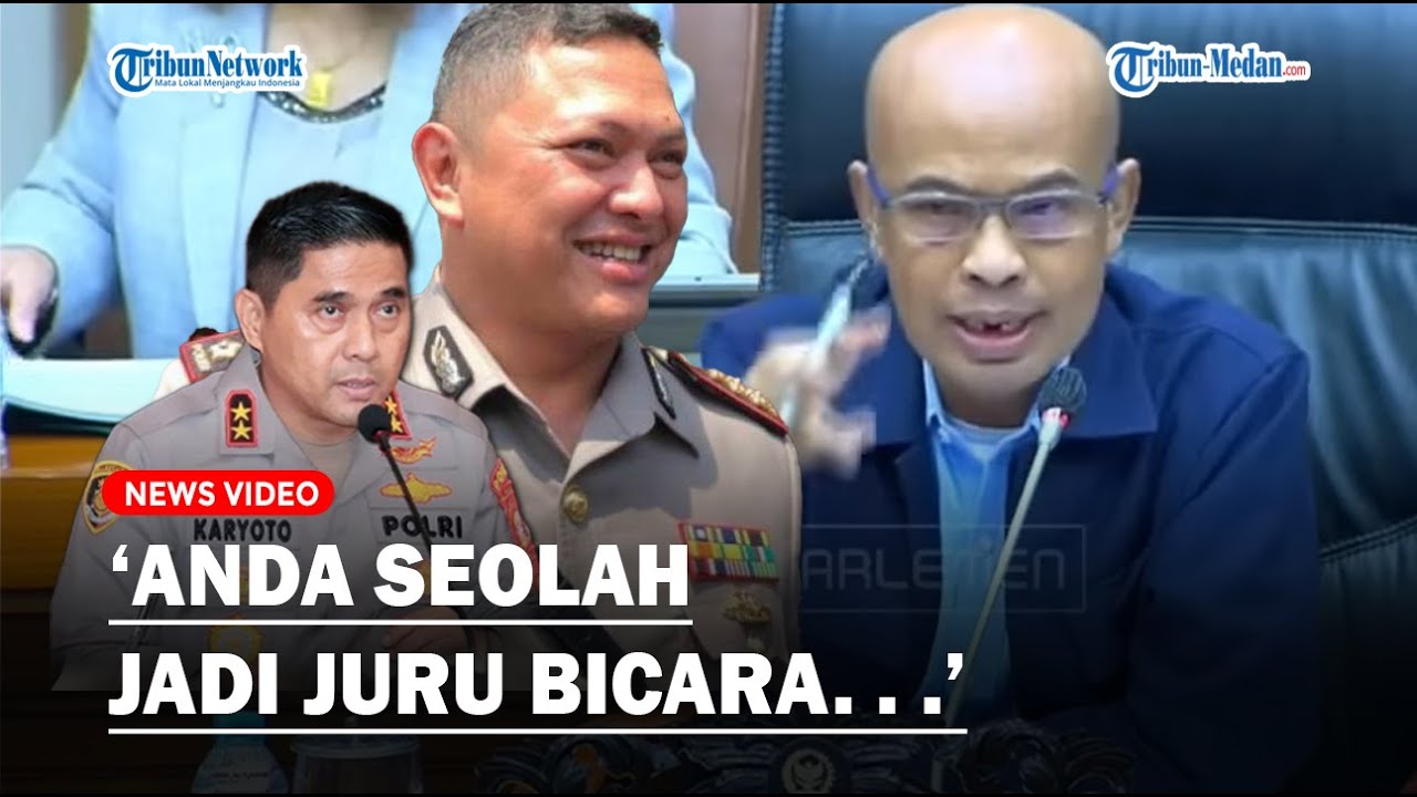 Desmond Marahi Perwira Polri: Anda Seolah Juru Bicara Duta Pertiwi!