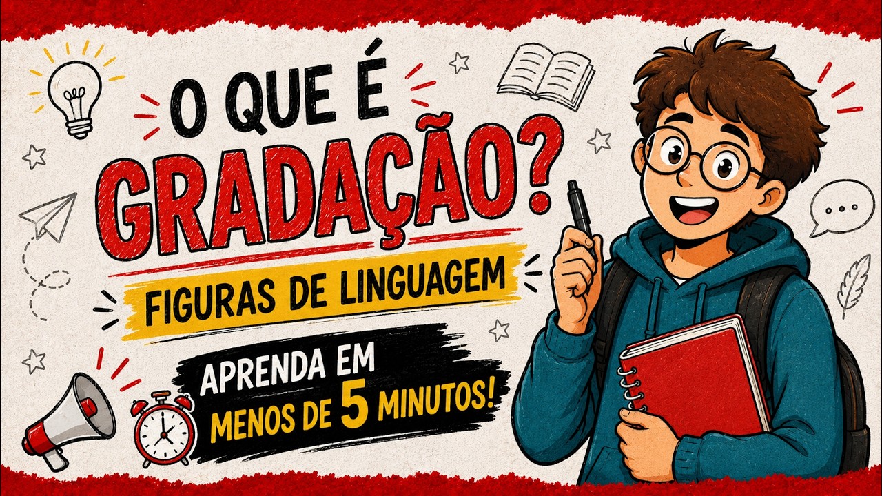 O que é Gradação? Figuras de Linguagem  - Aprenda em menos de 5 minutos! I Português On-line