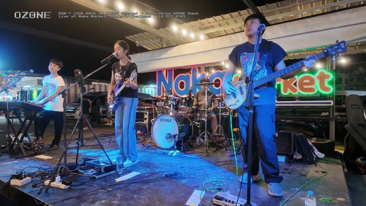 DON'T LOOK BACK IN ANGER (Oasis) - Covered by OZONE Band